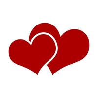 icona simbolo d'amore, vettore simbolo d'amore. logo design semplice