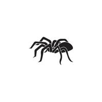 icona del ragno. disegno del modello di illustrazione vettoriale