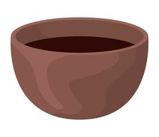 tazza di caffè per la colazione vettore