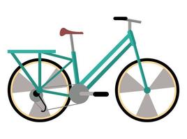 veicolo bicicletta verde vettore