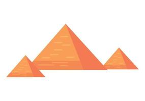 piramidi d'Egitto vettore