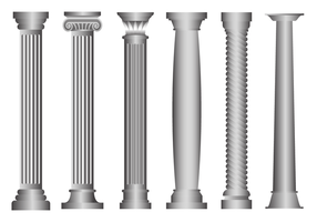 vettore pilastro romano gratuito