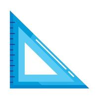 triangolo blu vettore