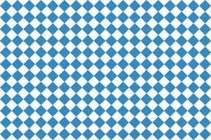 sfondo dell'Oktoberfest. sfondo bianco e blu a forma di diamante vettore