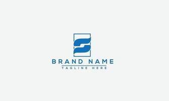 s logo design template elemento di branding grafico vettoriale. vettore