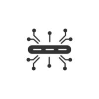 hub icone simbolo elementi vettoriali per il web infografica