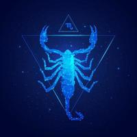 segno zodiacale Scorpione vettore