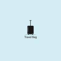 icona della borsa da viaggio. illustrazione vettoriale