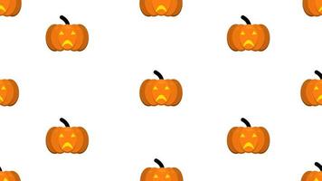 illustrazione della carta da parati della zucca spettrale di halloween, perfetta per carta da parati, sfondo, cartolina, sfondo per il tuo design vettore