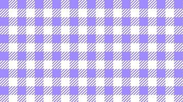 piccolo tartan viola pastello estetico, quadretti, plaid, dama, illustrazione di carta da parati motivo a scacchi, perfetto per banner, carta da parati, sfondo, cartolina, sfondo per il tuo design vettore