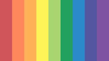 illustrazione di sfondo arcobaleno a strisce colorate, perfetta per banner, carta da parati, sfondo, cartolina, sfondo per il tuo design vettore