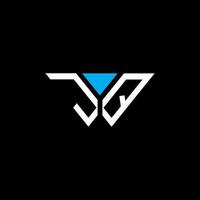 jq lettera logo design creativo con grafica vettoriale, abc semplice e moderno logo design. vettore