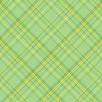 motivo senza cuciture in bei colori verde e giallo per plaid, tessuto, tessuto, vestiti, tovaglie e altre cose. immagine vettoriale. 2 vettore