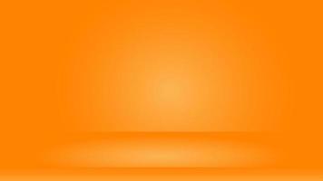 astratto arancia colore sfondo con studio illuminazione e vuoto spazio vettore