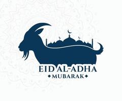 eid al adha mubarak modello. bellissimo islamico eid al adha mubarak modello. eid al-Adha auguri modello. vettore