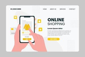 e-commerce vettore illustrazione