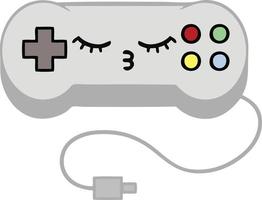 controller di gioco simpatico cartone animato vettore