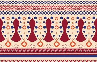 modello etnico tribale orientale geometrico africano. sfondo tradizionale. design per moquette, carta da parati, abbigliamento, avvolgimento, batik, tessuto, stile ricamo illustrazione vettoriale. vettore