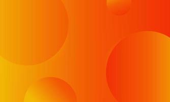 arancia astratto sfondo con bellissimo cerchio pendenza per striscione, atterraggio pagina, presentazione o manifesto vettore