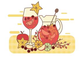 vettore di sangria