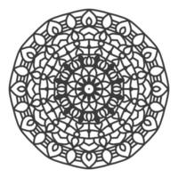 decorativo cerchio ornamento mandala nel Diwali stile. vettore