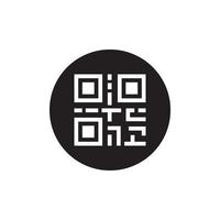 qr icona eps 10 vettore