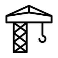 Torre gru icona design vettore