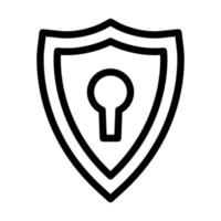 protezione icona design vettore