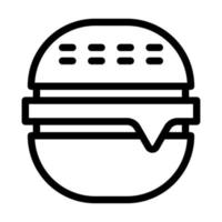 disegno dell'icona di fast food vettore