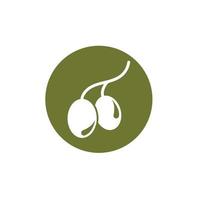 illustrazione vettoriale di olivo