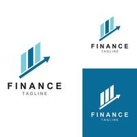 finanziario attività commerciale logo o finanziario grafico logo.logo per finanziario attività commerciale risultati dati.con icona design vettore modello illustrazione.