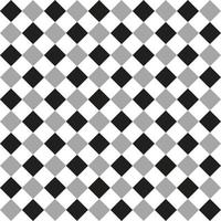 carino nero bianca bw grigio diamante piazza astratto astratto forma elemento percalle scacchi tartan plaid Scott modello illustrazione involucro carta, picnic stuoia, tovaglia, tessuto sfondo vettore