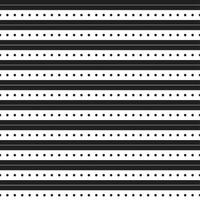 nero e bianca bw banda orizzontale linea punto trattino linea cerchio senza soluzione di continuità modello vettore illustrazione tovaglia, picnic stuoia avvolgere carta, stuoia, tessuto, tessile, sciarpa