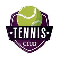 tennis sport club vettore