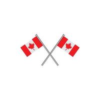 Canada bandiera logo vettore