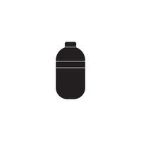 bottiglia icona vettore illustrazione modello design