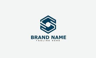 s logo design template elemento di branding grafico vettoriale. vettore