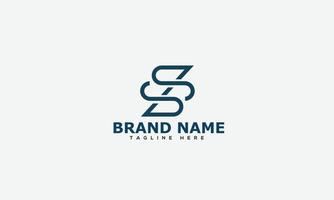 ss logo design modello vettore grafico il branding elemento.