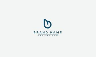 b logo design template elemento di branding grafico vettoriale. vettore