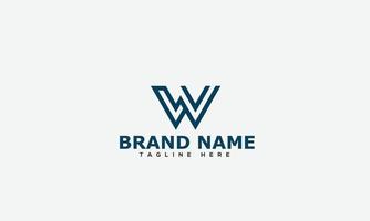 wl logo design modello vettore grafico il branding elemento.