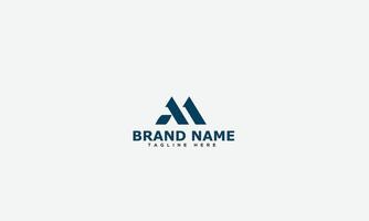 ma logo design template elemento di branding grafico vettoriale. vettore