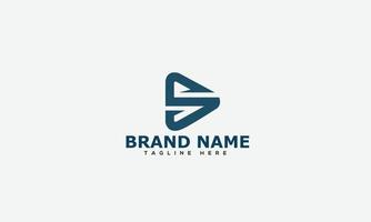 s logo design template elemento di branding grafico vettoriale. vettore