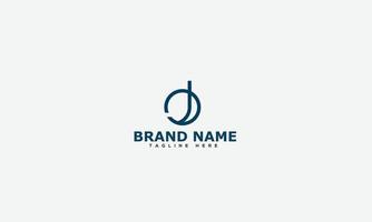 jo logo design modello vettore grafico il branding elemento.