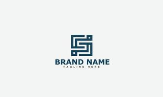 ss logo design modello vettore grafico il branding elemento.