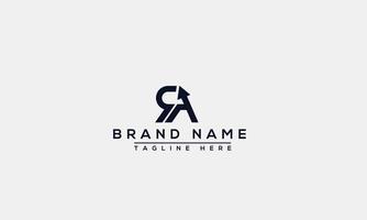 RA logo design modello vettore grafico il branding elemento.