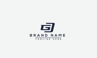 gd logo design modello vettore grafico il branding elemento.