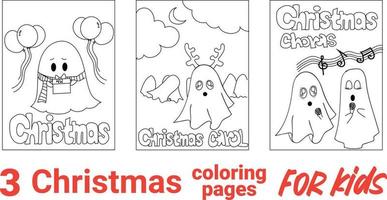 linea arte design per bambini colorazione pagina. vettore illustrazione. isolato su bianca sfondo. Natale ornamento isolato colorazione pagina