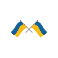 icona bandiera ucraina vettore