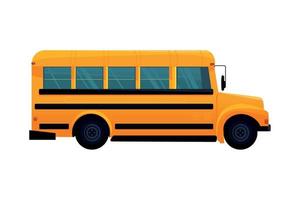 icona di scuolabus vettore