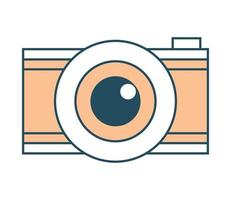 icona della macchina fotografica fotografica vettore